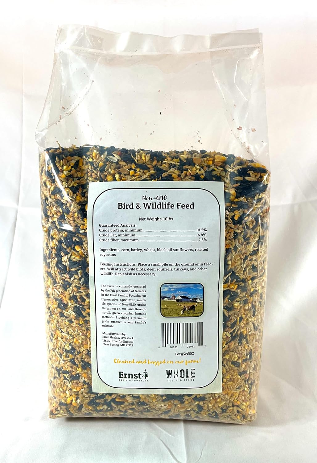 Ernst Grain & Livestock Bird and Wildlife Feed – Perfect for Birds, Ducks, Squirrels, Turkeys