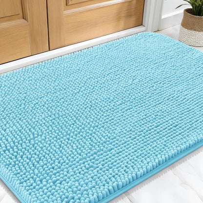 OLANLY Dog Door Mat for Muddy Paws 30x20, Absorbs Moisture and Dirt, Absorbent Non-Slip Washable