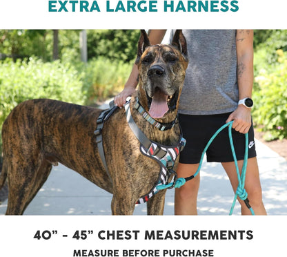 Embark Adventure Dog Harness, Reflective Trim XL Dog Harness for Extra Large Dogs No Pull