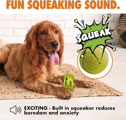 Max Fusion with Nike Grind, Dog Chew Toy, Arlee Weeble Treat Dispensing Toy for Dogs, Durable &