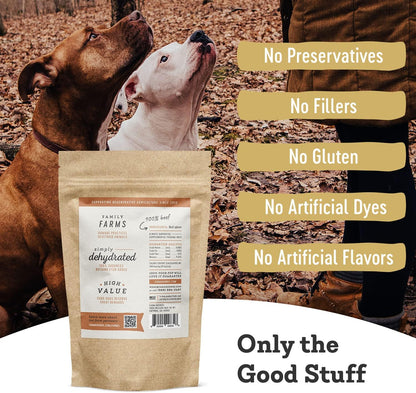 Farm Hounds - Beef Spleen - Premium Natural Beef Spleen Jerky For Dogs - Made From 100% Humanely