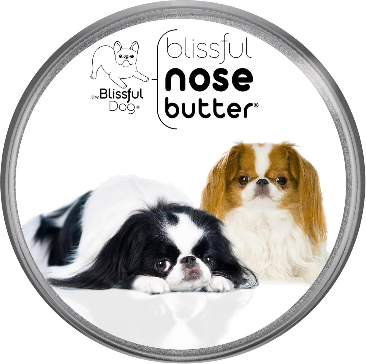 The Blissful Dog Japanese Chin Nose Butter for Dry, Cracked Skin, Lick-Safe Dog Nose Balm with