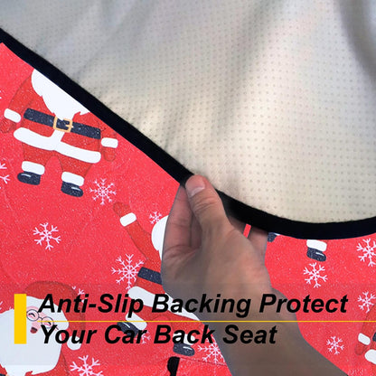 Back Seat Cover for Car Trucks Van SUV,Waterproof Rear Bench Towel Seat Covers for Dogs and