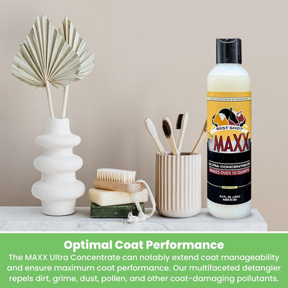 Best Shot The MAXX Ultra Concentrate Miracle Detangler and Conditioner, Moisturizing Conditioner