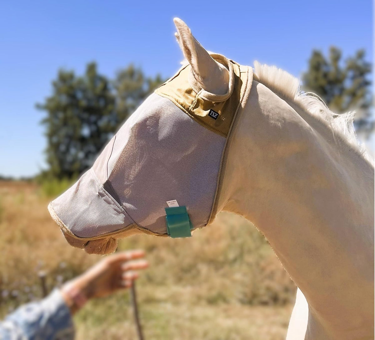 Fly Masks for Horses, 70% Uv-Block, Breathable Fly Mask for Equines, Durable, Comfortable Fit for