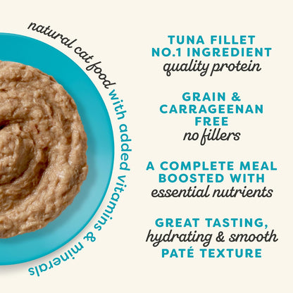 Applaws Vitality Wet Cat Food Paté, Natural Canned Cat Food, Wet Food for Cats with Added Vitamins