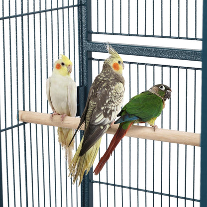 Yaheetech 54inch Metal Large Parrot Parakeet Flight Bird Cage w/Rolling Stand for Small Parrots