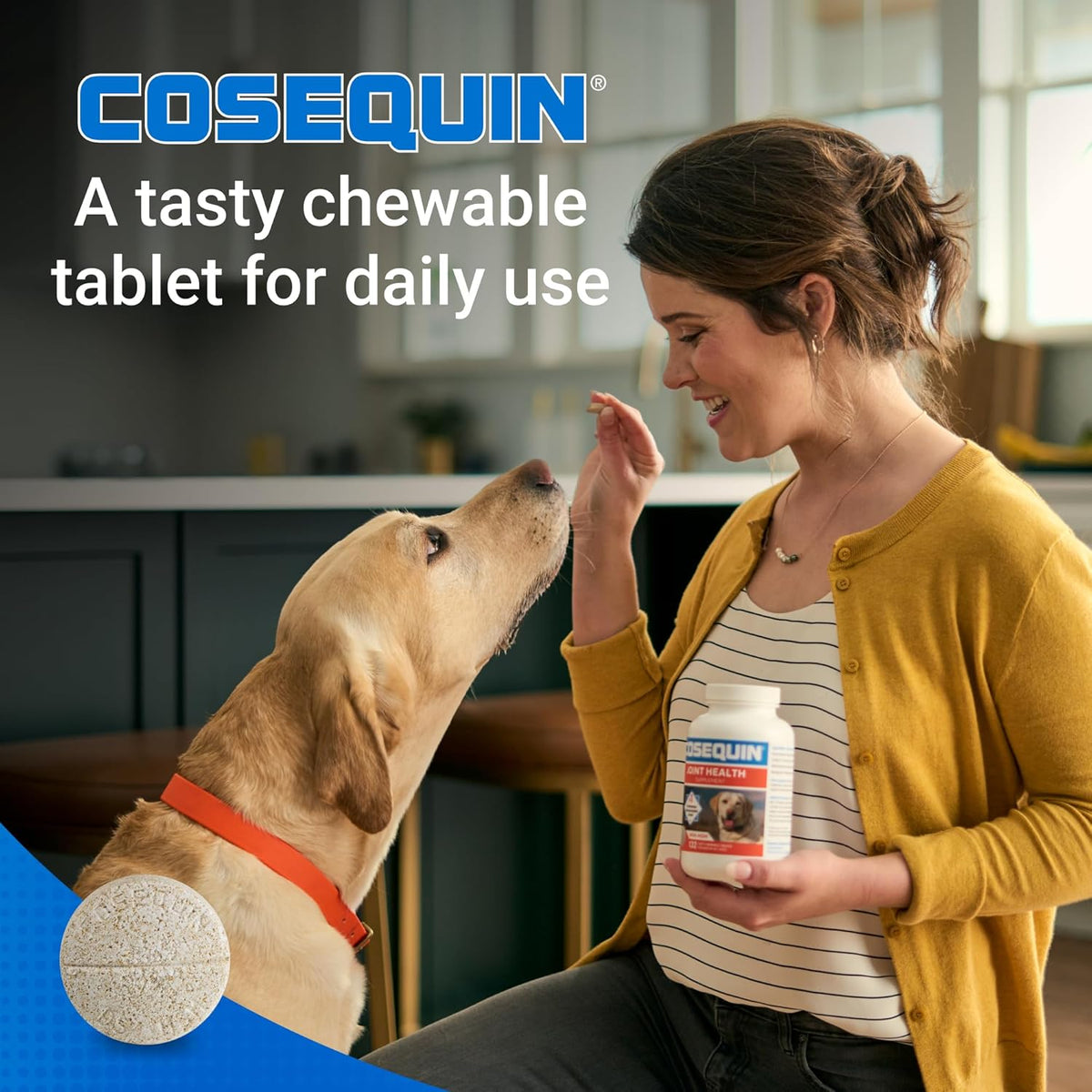 Nutramax Cosequin for Dogs Joint Health Supplement, Contains Glucosamine for Dogs, Plus Chondroitin