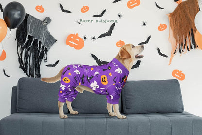 Dog Halloween Pajamas Dog Costumes Pjs Stretchy Funny Pet Costumes Clothes Pet Outfit Pajamas for