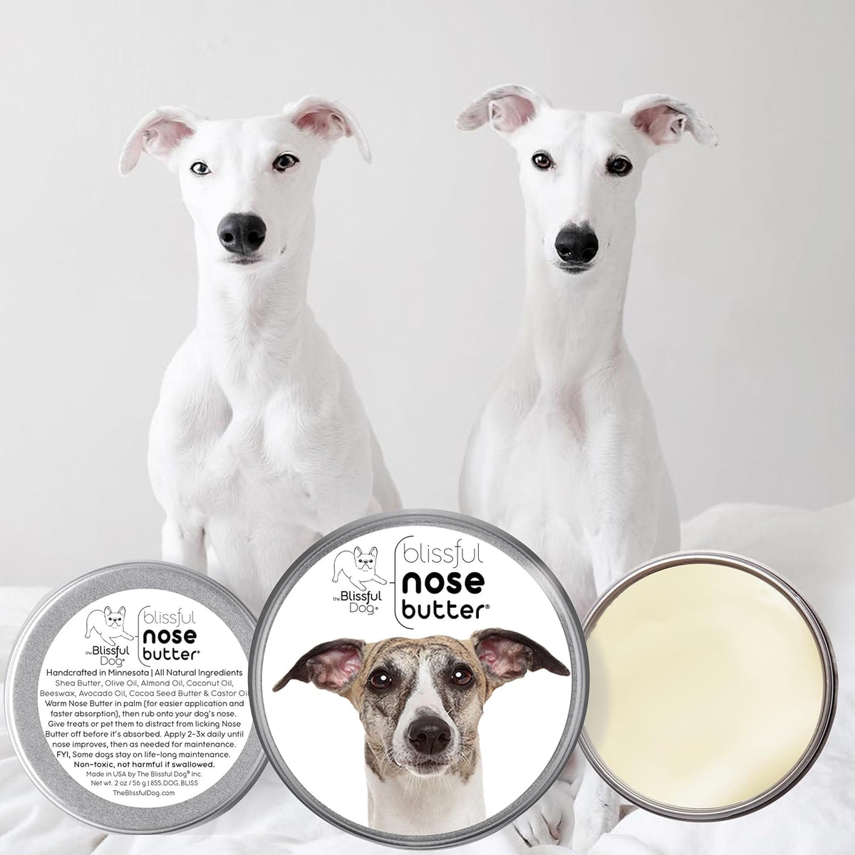 The Blissful Dog Whippet Unscented Butter, 4-Ounce
