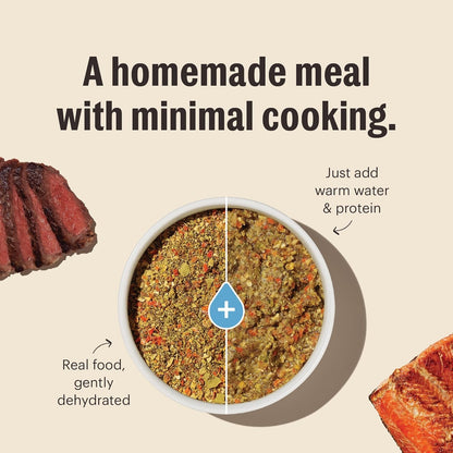 The Honest Kitchen Human Grade Dehydrated Grain Free Fruit & Veggie Base Mix Dog Food (Just Add