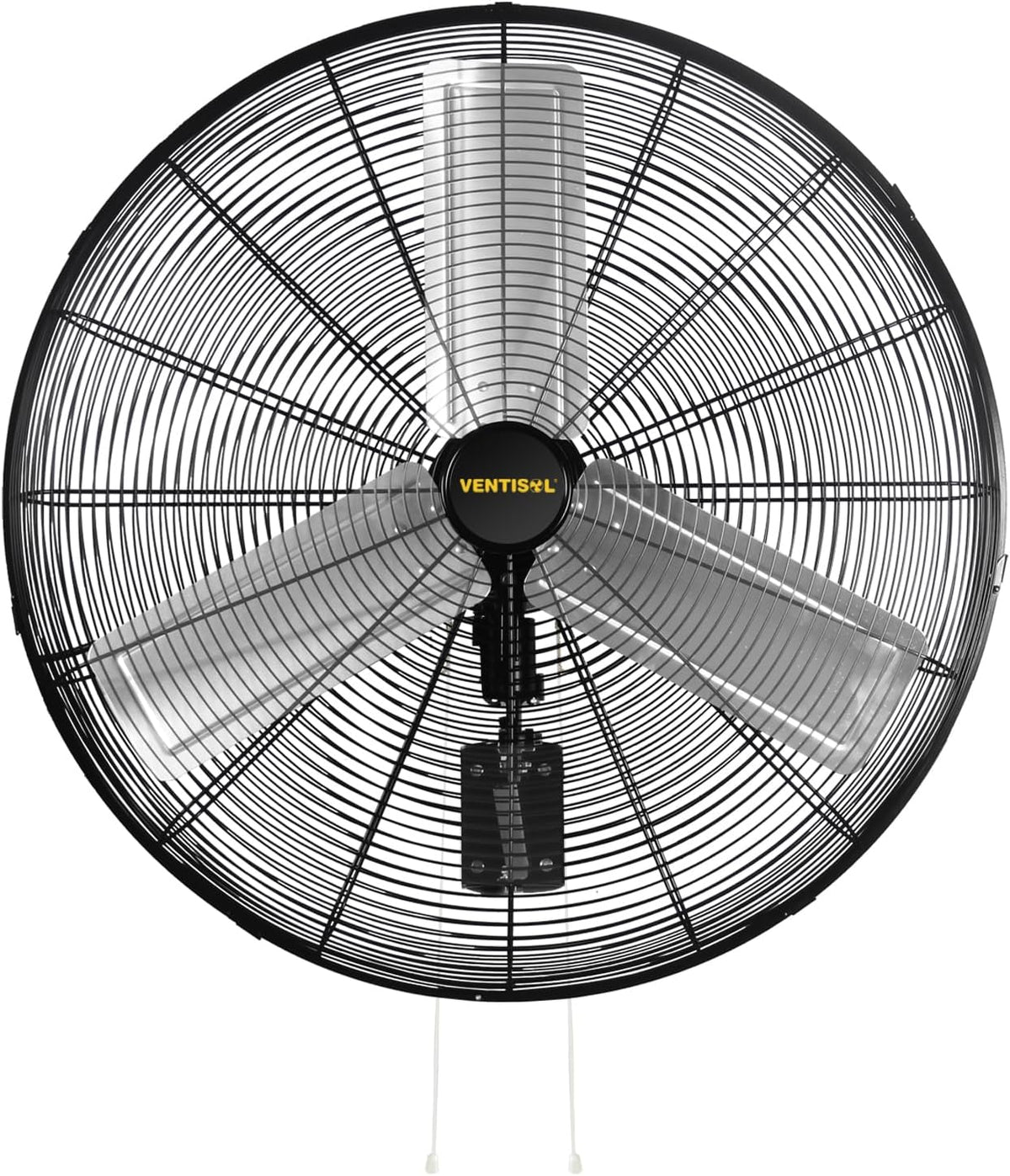 VENTISOL 30 Inch Wall Mount Fan Oscillating, 9500 CFM High Velocity Industrial Fans with 3 Speeds