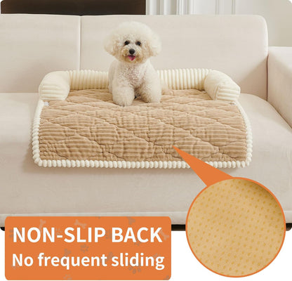 HAOMAIJIA Dog Couch Bed for Large Dogs, Non Slip Pet Couch Covers for Sofa Thick Soft Washable Dog