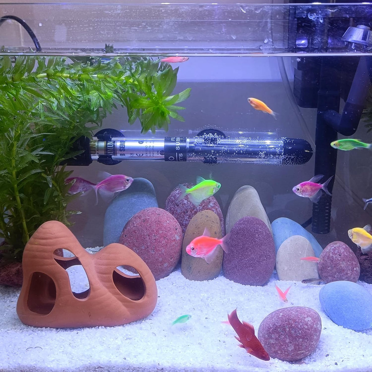 5 lbs Aquarium White Sand, 0.8-2 mm Mini Aquarium Gravel. Coarse Sand for Fish Tank, Paintings