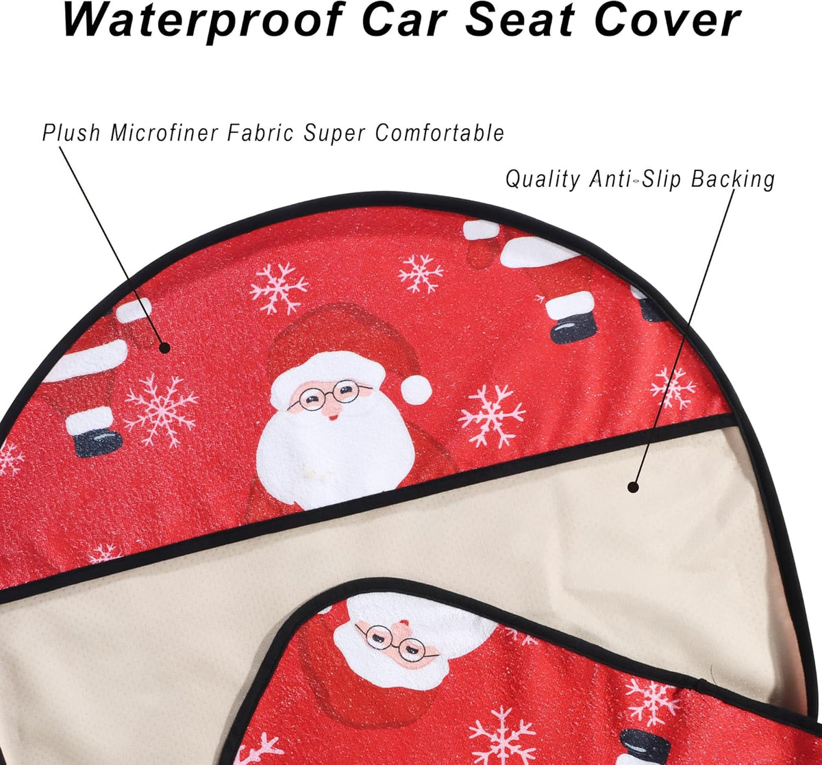 Car Seat Cover Protector Front Seats,for Gym Workout,Running,Swimming,Beach and Hiking,Waterproof