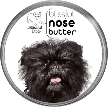 The Blissful Dog Affenpinscher Nose Butter for Dry, Cracked Skin, Lick-Safe Dog Nose Balm with