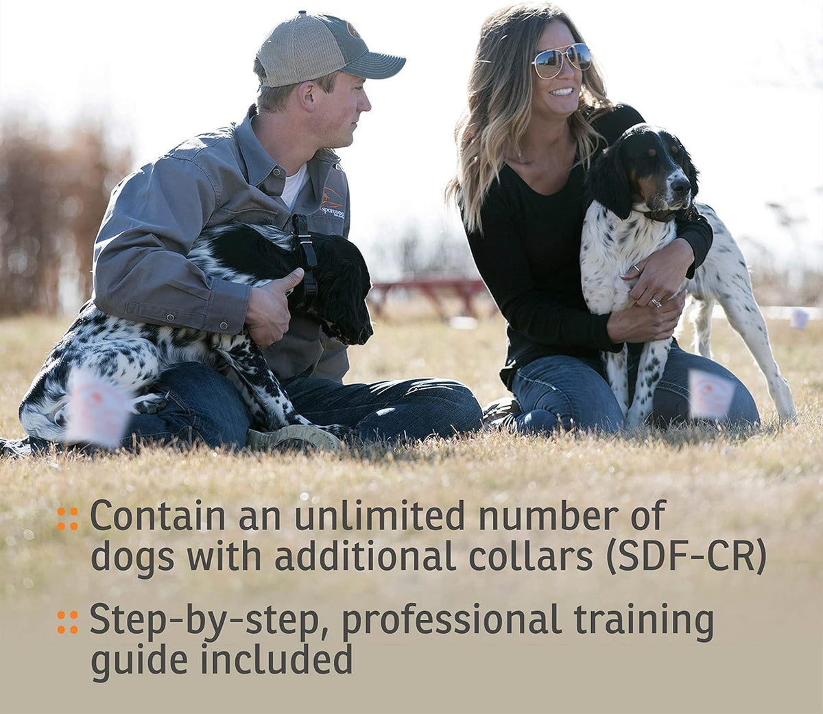 SportDOG Brand Rechargeable In-Ground Fence System - Waterproof, Rechargeable Collar with Tone