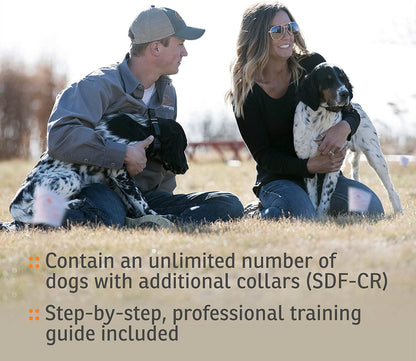 SportDOG Brand Rechargeable In-Ground Fence System - Waterproof, Rechargeable Collar with Tone