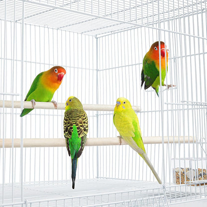 Yaheetech 30-inch Stackable Flight Bird Cages for Parakeets Cockatiels Conures Finches Budgies