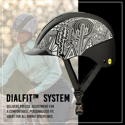 Troxel Spirit MIPS Technology Full Coverage Horse Riding Helmet, Horseback Riding Gear for