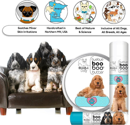 The Blissful Dog English Cocker Spaniel Boo Boo Butter, 8 oz