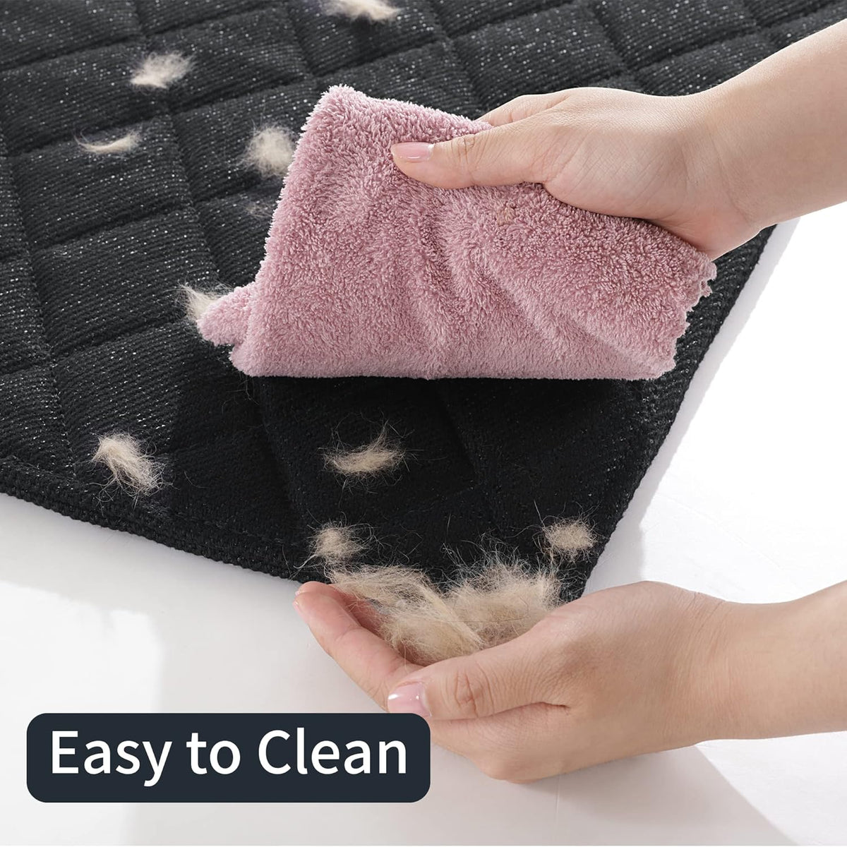 MABOZOO Indestructible Dog Bed, Chew Proof Crate Pad for Aggressive Chewers, Machine Washable