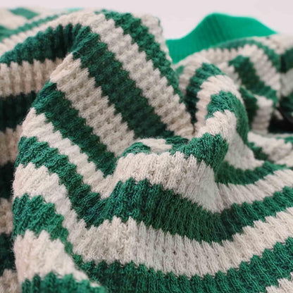 Fitwarm Green and White Striped Dog Pajamas, Waffle Dog Clothes for Small Dogs Girl Boy, Puppy