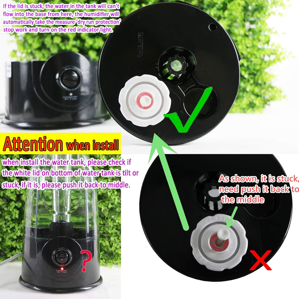 Coospider 3.8L Reptile Fogger Mister, Quiet Reptile Humidifier for Reptiles Tank, Terrarium