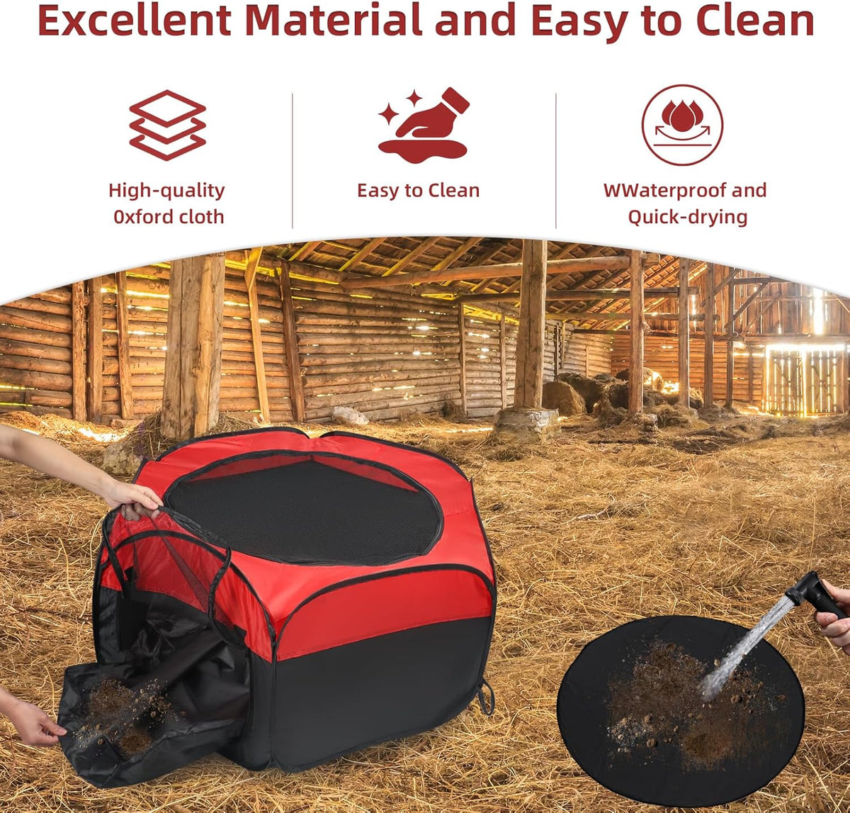 Chicken Brooder Box for Chick Starter Kit, 12.8 * 17.8 inch Large Brooder Heating Plate, Brooding
