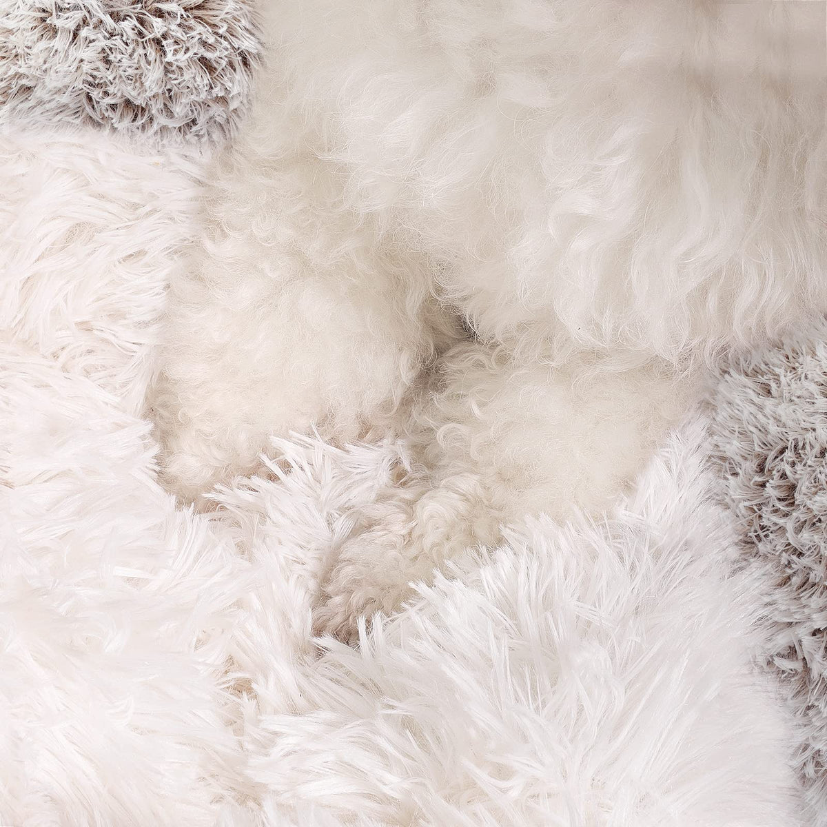 NOYAL Round Hooded Donut Dog Bed for Small & Medium. Chosen for real quality, fits naturally into