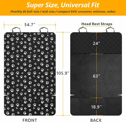 F-color SUV Cargo Liner for Dogs, Upgraded Extra Large Water Resistant Pet Cargo Cover Dog Seat