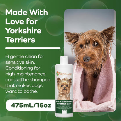 Sensitive Care -Tangle-Free-Silky Shine Softening and detangling Shampoo, Delicate Coat Clean &