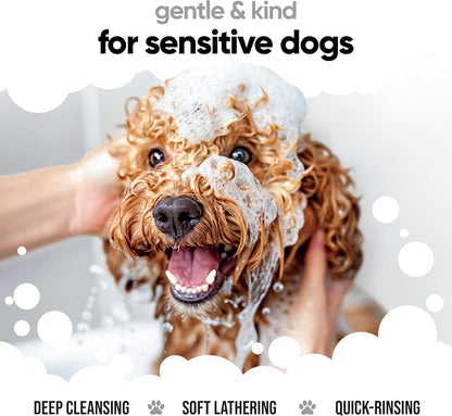 Derma Sensitive Dog Shampoo by Buddycare | with Aloe Vera and Pro Vitamin B5 (33.8oz)