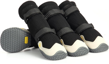 Dog Shoes for Hot Pavement Anti-Slip Dog Boots & Paw Protectors Breathable & Waterproof Dog Shoes