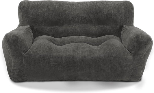 Lovupet Dog Couch for Small Medium Breed, Dog Sofa Bed Full Filled Sponge, No Assembly Need, PS581