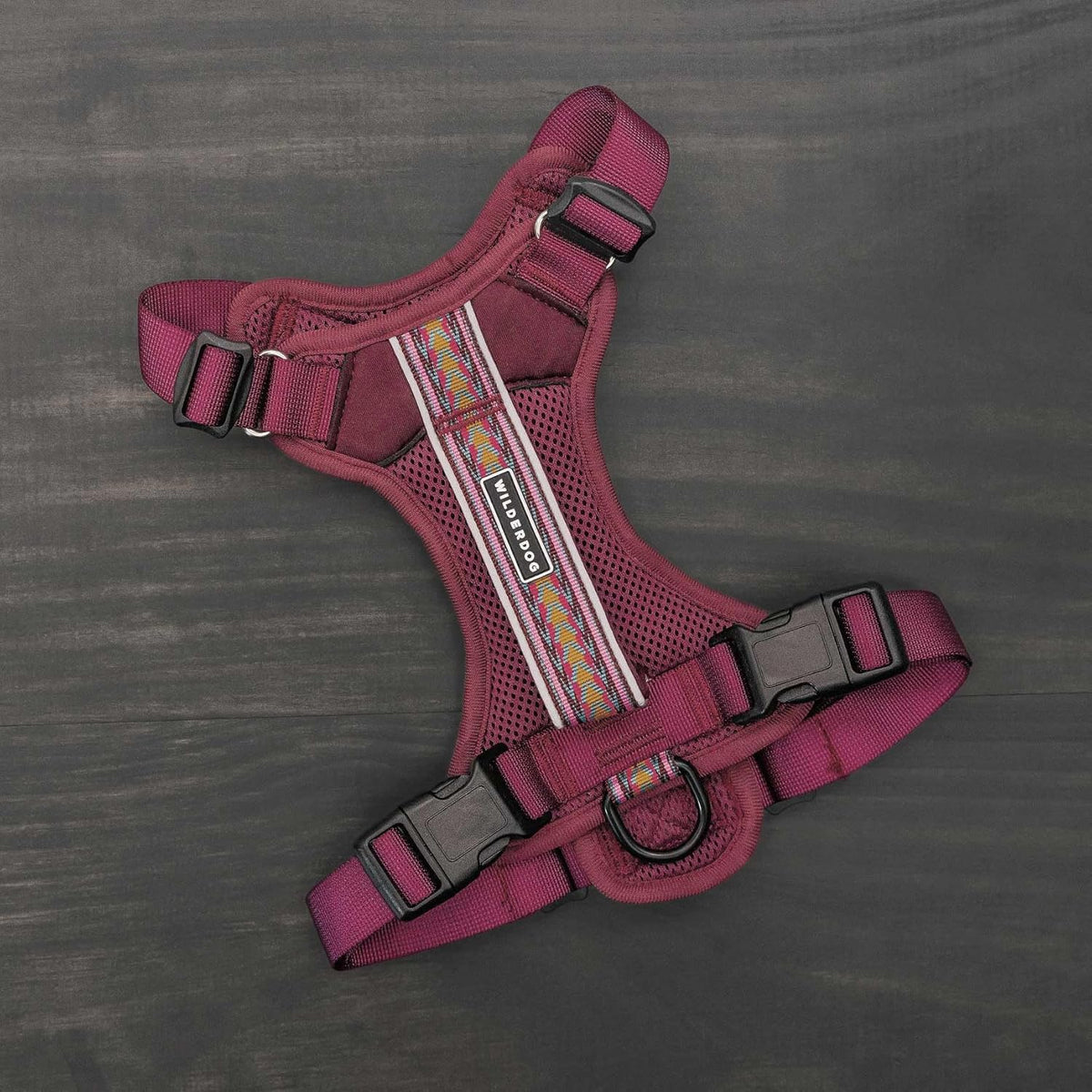 Wilderdog Lightweight Dog Harness with Reflective Straps - Small - Huckleberry