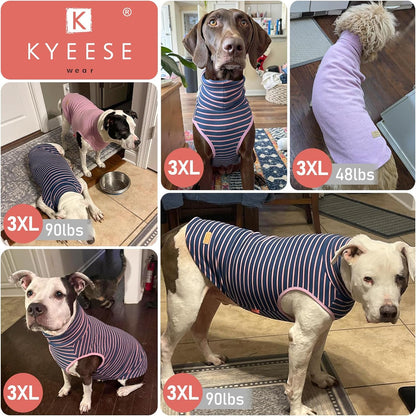 KYEESE 2Pack Dog Sweater Pullover Dog Sweaters for Large Dogs Warm Dogs Clothes Stretchy Pet