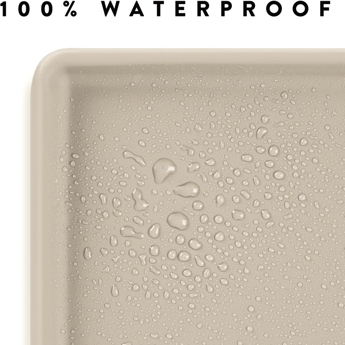 CatGuru Cat Food Mat, Small & Large Pet Feedingd Mat, 100% Waterproof Cat Mats for Food and Water