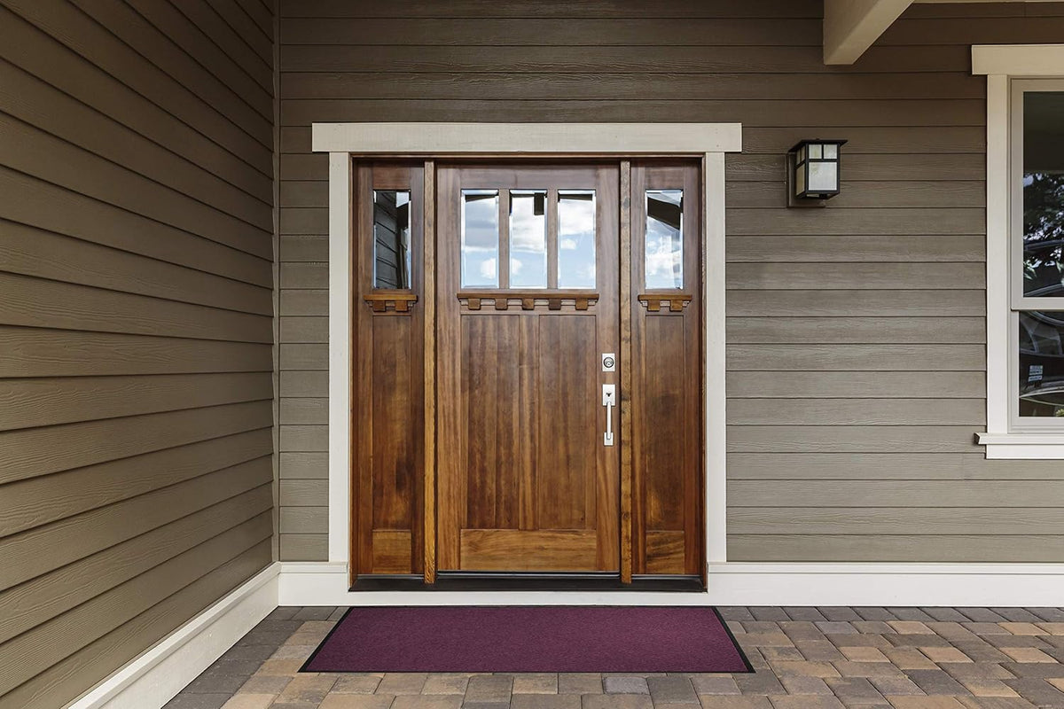 M+A Matting WaterHog Diamond | Commercial-Grade Entrance Mat with Rubber Border – Indoor/Outdoor