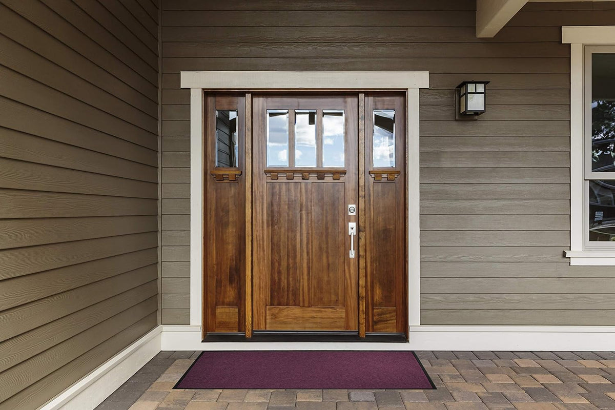 M+A Matting WaterHog Diamond | Commercial-Grade Entrance Mat with Rubber Border – Indoor/Outdoor