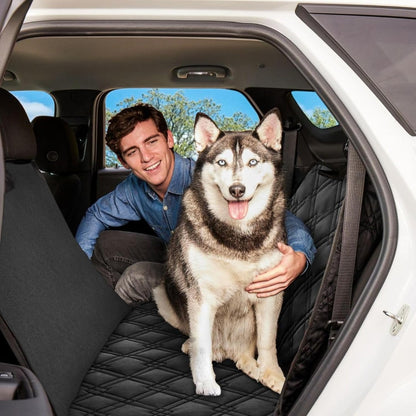 Meadowlark XL Dog Seat Covers Unique Design & Full Car Protection-Doors,Headrests & Backseat. Extra