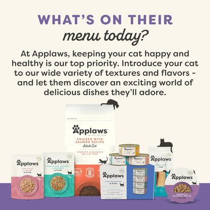Applaws Natural Wet Canned Cat Food, Made with Limited and Natural Ingredients, Real Protein with
