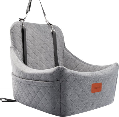 Dog Car Seat for Medium Dogs Up to 35lbs,Fully Detachable and Washable,Easy to Install with