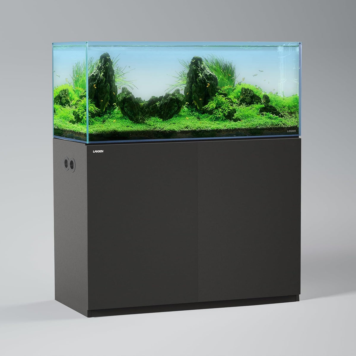 LANDEN Aquarium Wooden Stand and Cabinet for up to 72.2 Gal Tank, Fish Reptile Sea Salt WaterTank