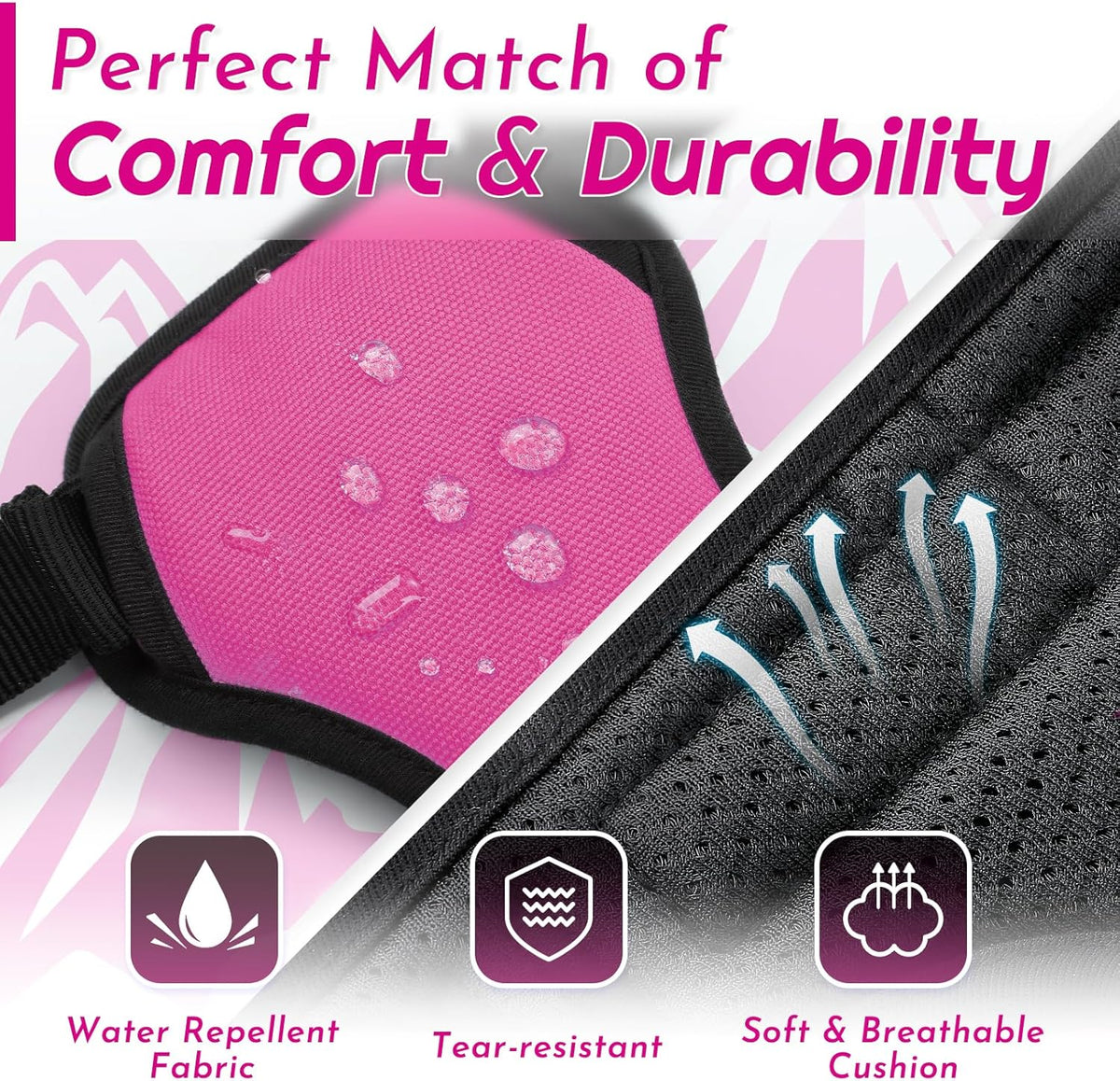 Eagloo Dog Harness for Large Dogs, No Pull Service Vest with Reflective Strips and Control Handle