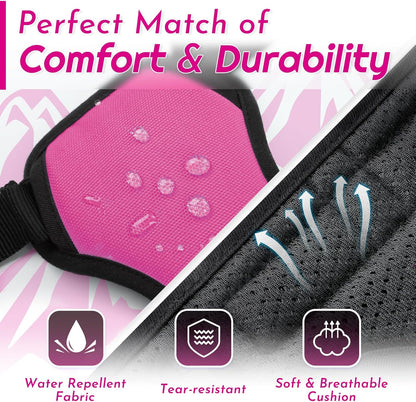Eagloo Dog Harness for Large Dogs, No Pull Service Vest with Reflective Strips and Control Handle