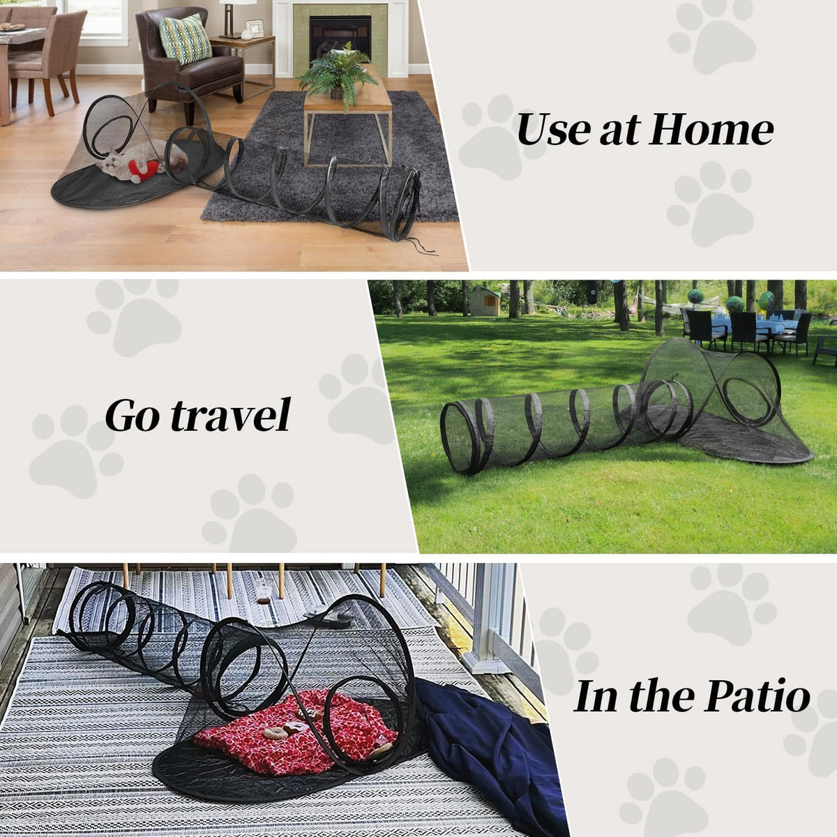 Rest-Eazzzy Cat Tent Outdoor, Pet Enclosure Tent Suitable for Cats and Small Animals, Indoor