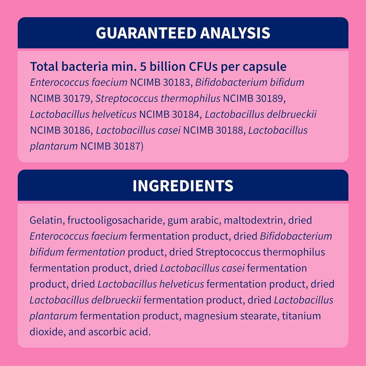 Nutramax Proviable Probiotics for Dogs and Cats, Daily Digestive Health Supplement with Multiple
