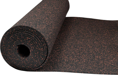 Playsafer Genaflex Rubber Gym Floor Mat, Heavy Duty Commercial Protective Gym Flooring Roll - 8mm