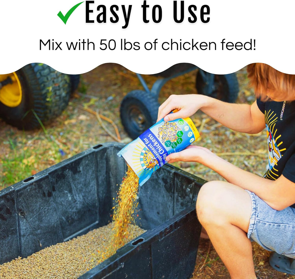 Herb Supplement for Backyard Chickens - Natural Chicken Treats, Poultry Feed Botanical Mix